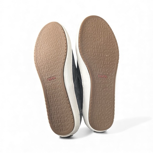 Taos Court women's casual slip-on shoes Loafer Hybrid Leather Sz 8 Steel Grey - Picture 10 of 13